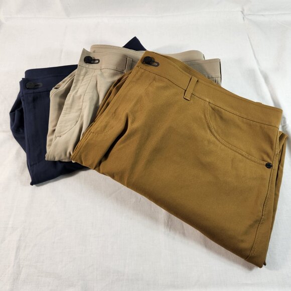 Public Rec Pants Men 44x30 LOT of 3 Workday Dealmakers Golf Drive Range Office - Picture 1 of 16